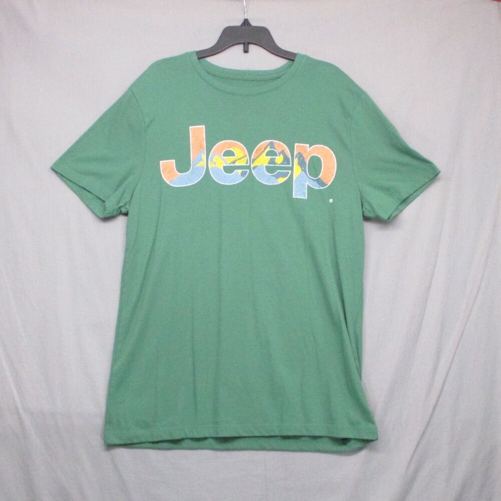 Goodfellow Graphic Print T-Shirt Green Men Size | M